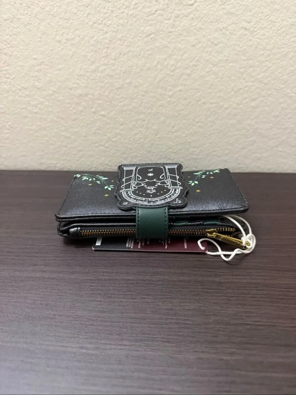 Loungefly The Lord of the Rings Doors of Durin Glow-in-the-Dark Zip Wallet